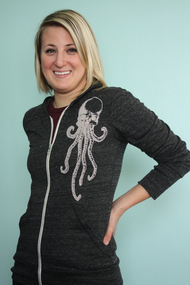 WOMENS SKULLOPUS HOODIE
