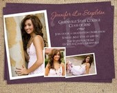 Photo Graduation Announcement Invitation - High School or College
