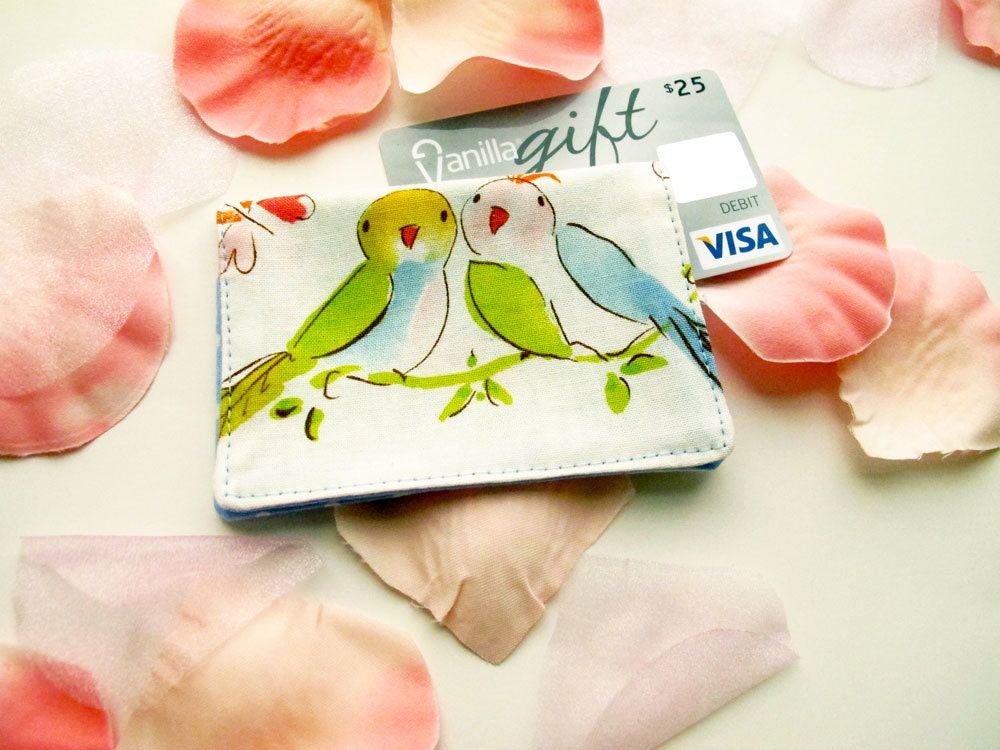 Gift Card Holder Tutorial - also for Business Cards, Credit Cards - Easy Sew Pattern
