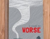 cheer up card / funny greeting cards / worse tornado card