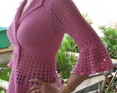 Dahlia Top Crochet Pattern in PDF File