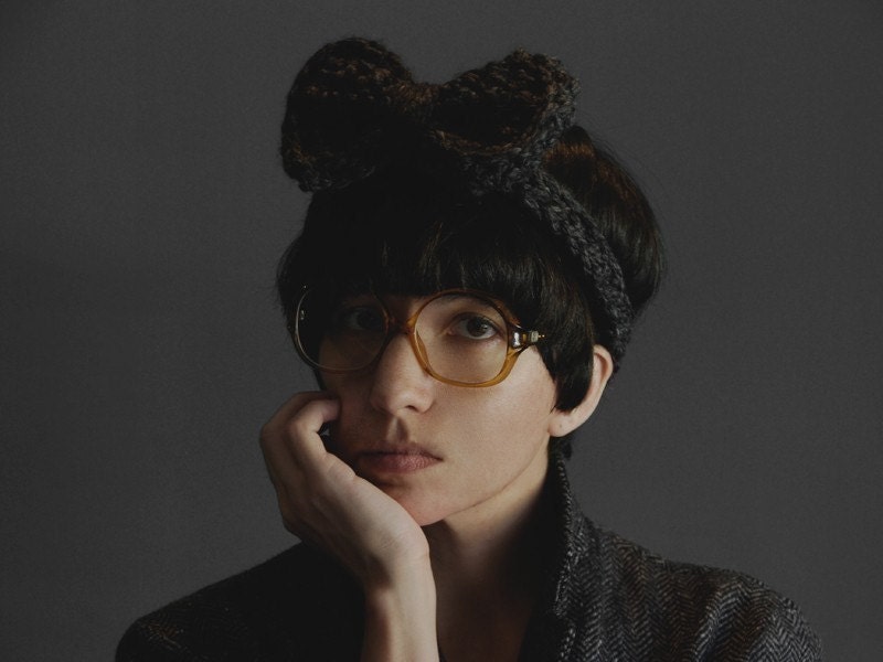The Minnie Bow in Grey