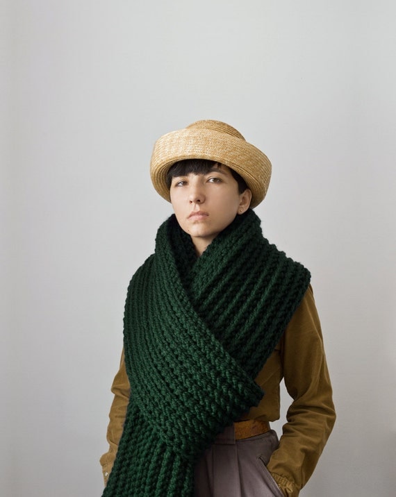 The Snow Leopard in Forest Green