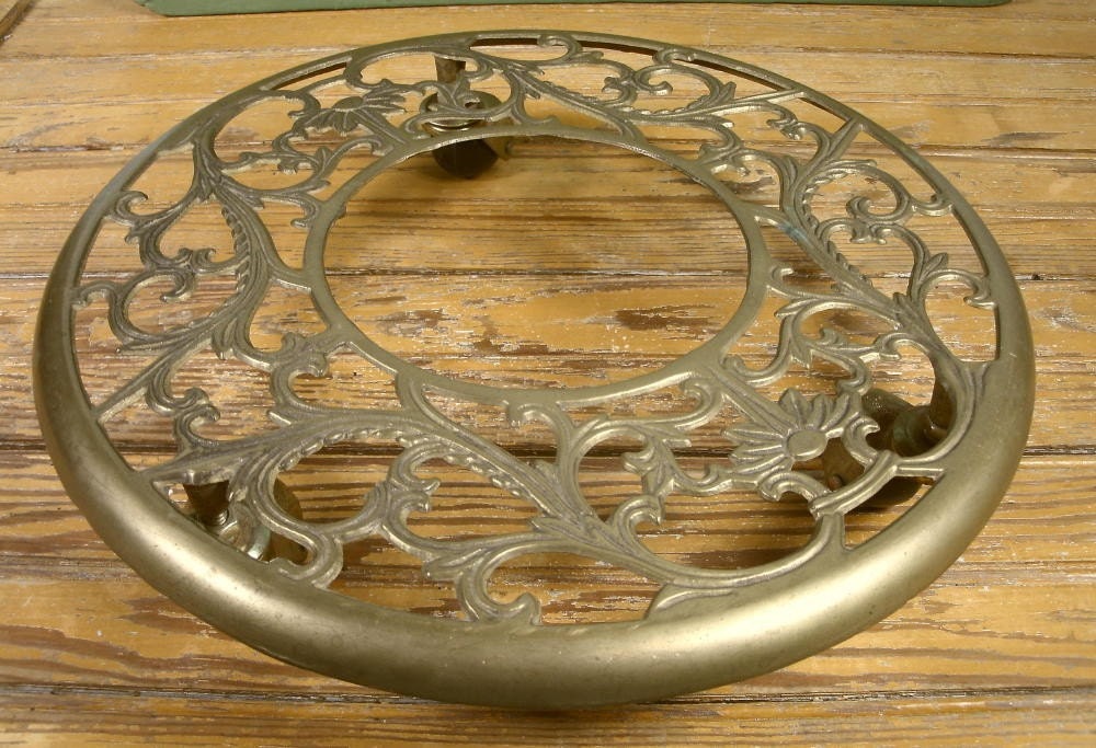 brass plant stand