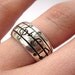 Personalized Song Ring - Custom Ring - Sterling Silver Ring - Gifts for Him - Gifts for Her - Handmade Sheet Music Jewelry - Rickson