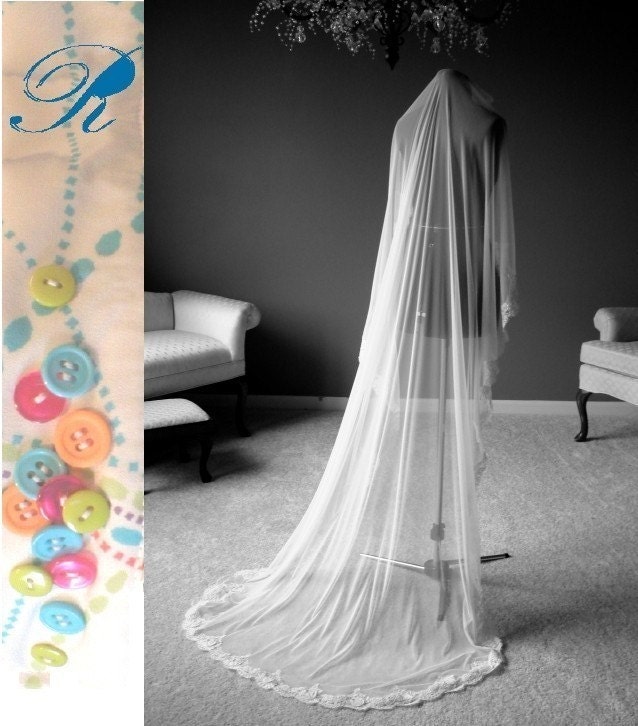 Mantilla - Floor Length Veil