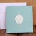 Happy Birthday - Hand Printed Silkscreen Greeting Card / Note Card - Blank Inside
