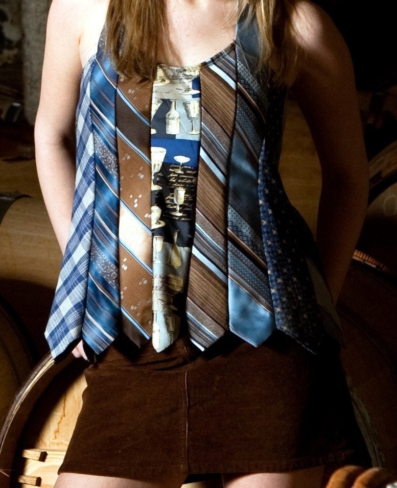 Glamarita NECKTIE Halter Top All Sizes and Colors Available