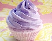 cupcake bath fizzie - lavender vanilla
