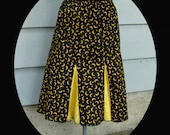 Bright moon, gored skirt womens