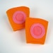 Super Hero Cuffs - Orange and Pink