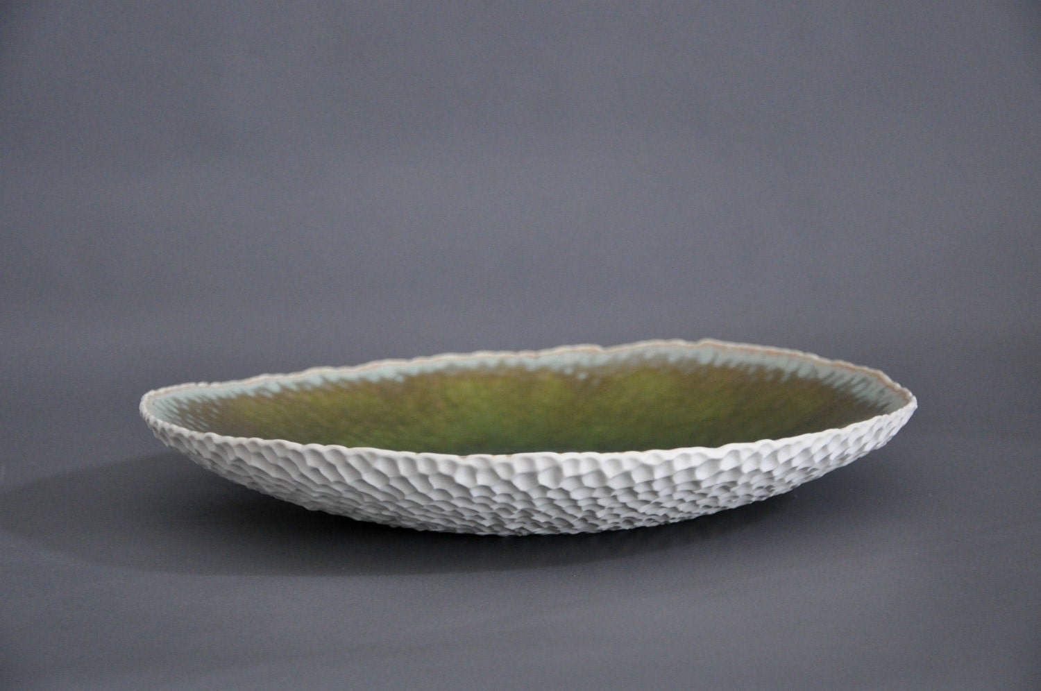 Limited Edition Porcelain Serving Platter in Lagoon