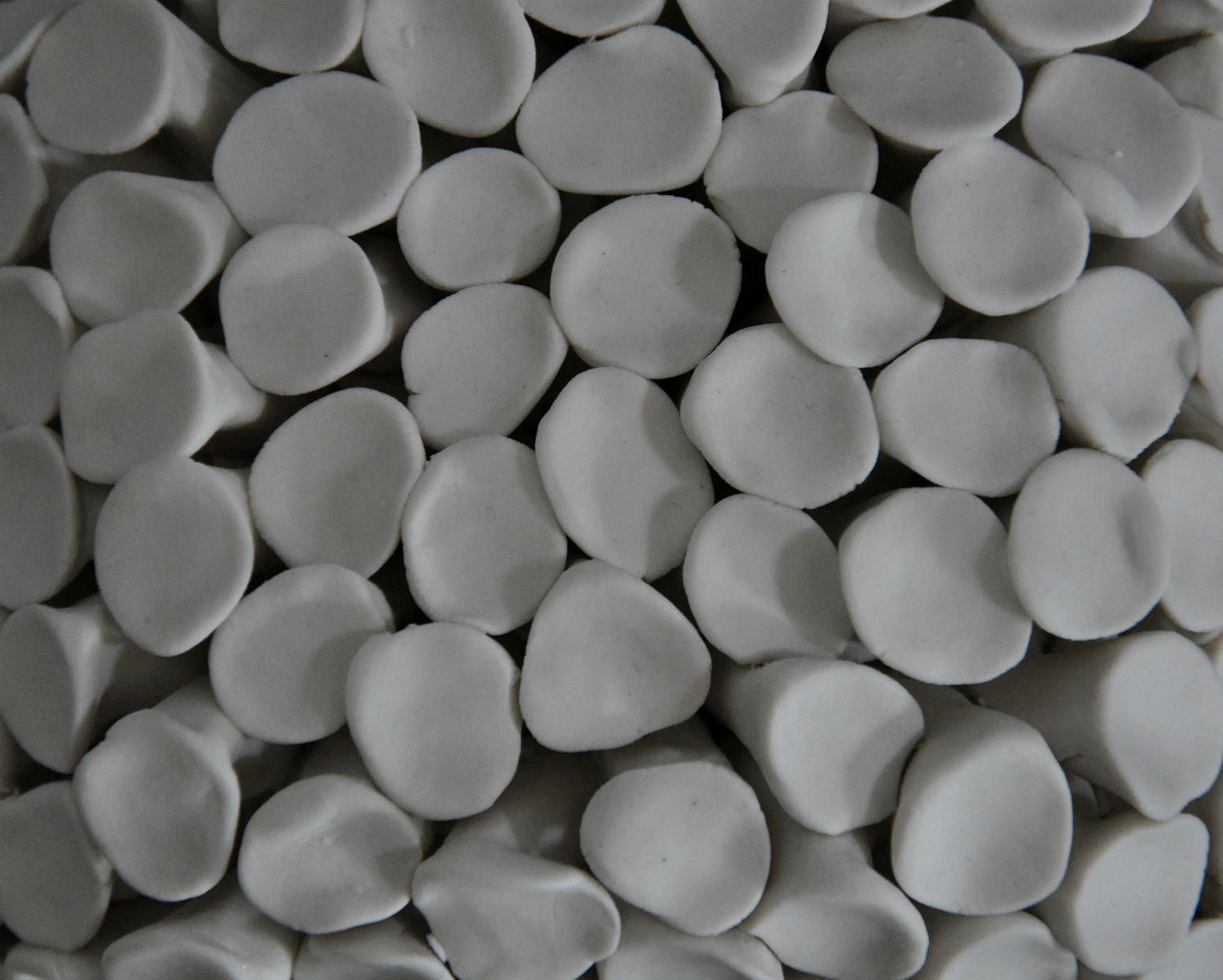 Set of 3 Micro Tiles - Textured Porcelain Ceramic Decorative Wall Sculpture Decor