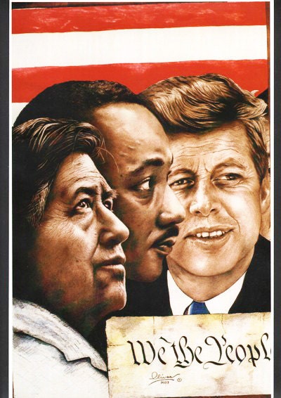 We the People, hand drawn