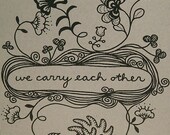 We Carry Each Other - Illustrated Book
