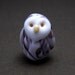 Snowy Owl - Mermaid Glass Lampwork Focal Bead