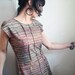 iheartfink Sale - Lost in Music - iheartfink Handmade Hand Printed Raw Artistic Long Top