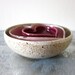 miniature nesting set of pink ombre heart bowls