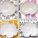 4 small cloud dishes for sushi, tea spoons, or jewelry