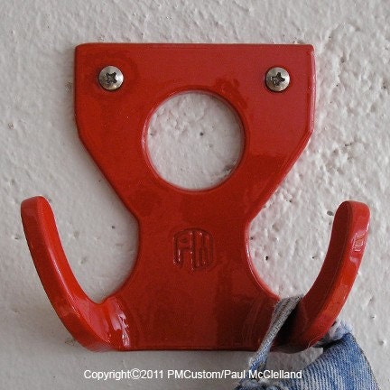 Coat Hook Red Wauli Hook- PC