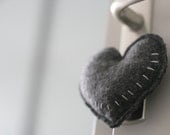 Gray Heart Hanger/Mobile