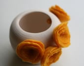 Yellow Blooming Vase