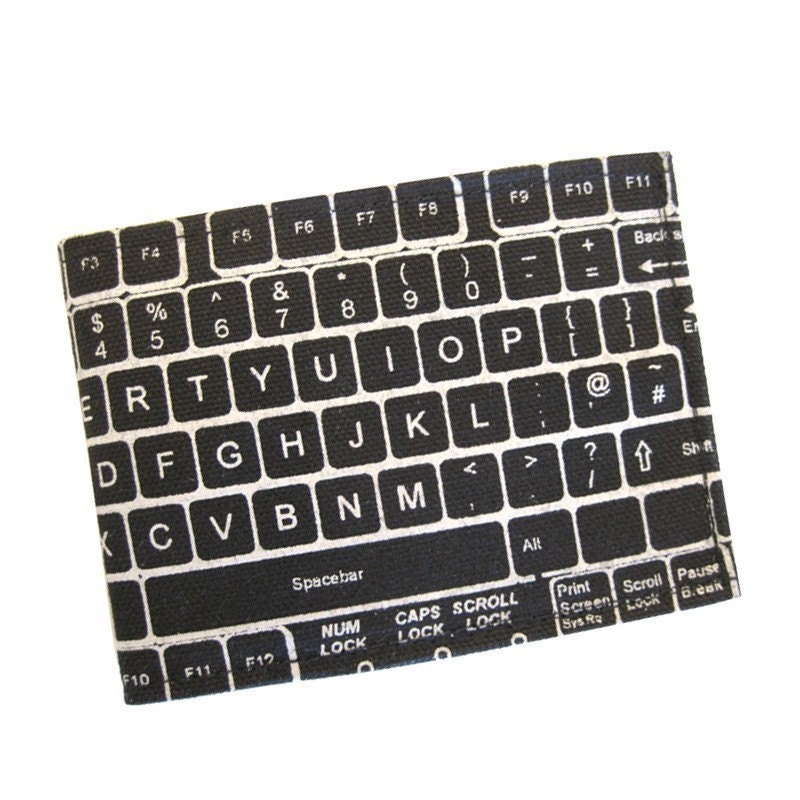 QWERTY ) Bifold Wallet