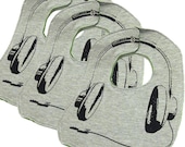 Headphones ) 3-pack  Baby's Bib