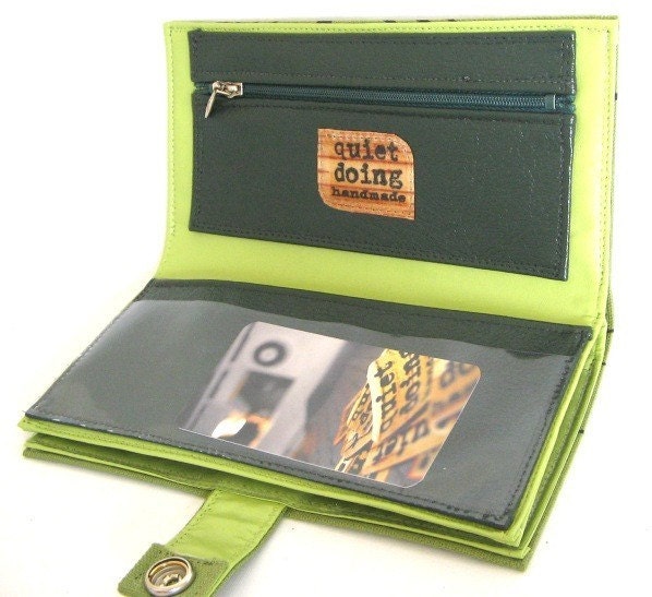 Power ) Pocketbook Slash Checkbook Holder