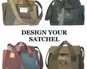 Sir Franklin Satchel - Made To Order - Your choice of colors