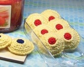 Thumbprint Cookies Crochet Pattern