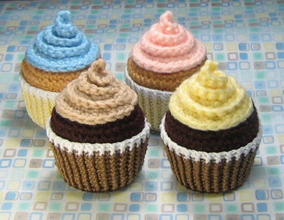 Cupcake - Amigurumi Pattern - PDF - Crochet