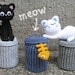 Alley Cats - Amigurumi Pattern - PDF Crochet