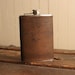 RESERVED for rbstewart111  - Element Flask - Leather in Antique Black