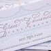 Custom Business Cards - LETTERPRESS - Sampler by Invited Ink