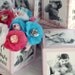 Personalized Photo Party Favor Lollipop Sucker Candy Table Tissue Paper Flowers Bright  for Wedding, Birthday, Graduation or Retirement