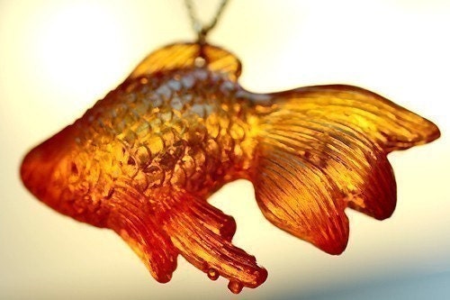 The Chubby Koi Necklace -- sale
