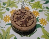 Stars cork necklace