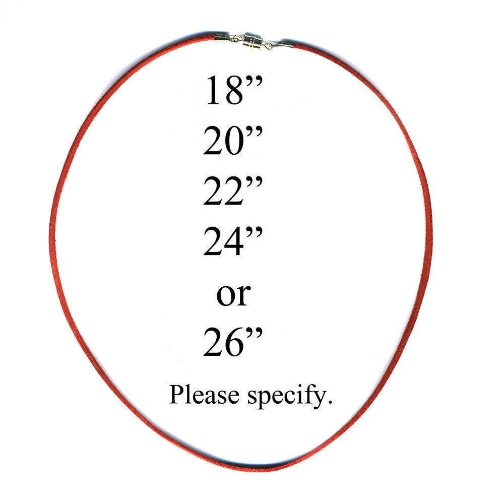 Red Cord with Clasp