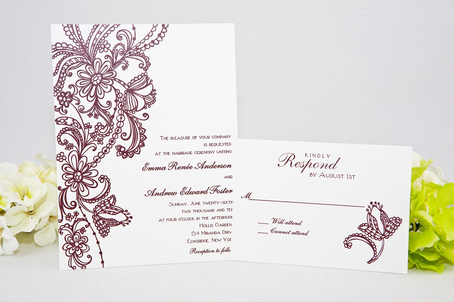 Vintage Wedding Invitations