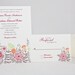 Retro Flower Wedding Invitations