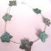 Hydrangea Necklace - Verdigris Patina