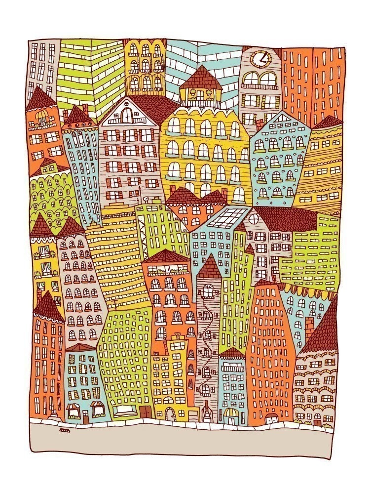 the heart of the city
