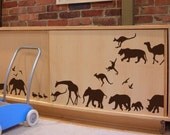 Safari wall graphic