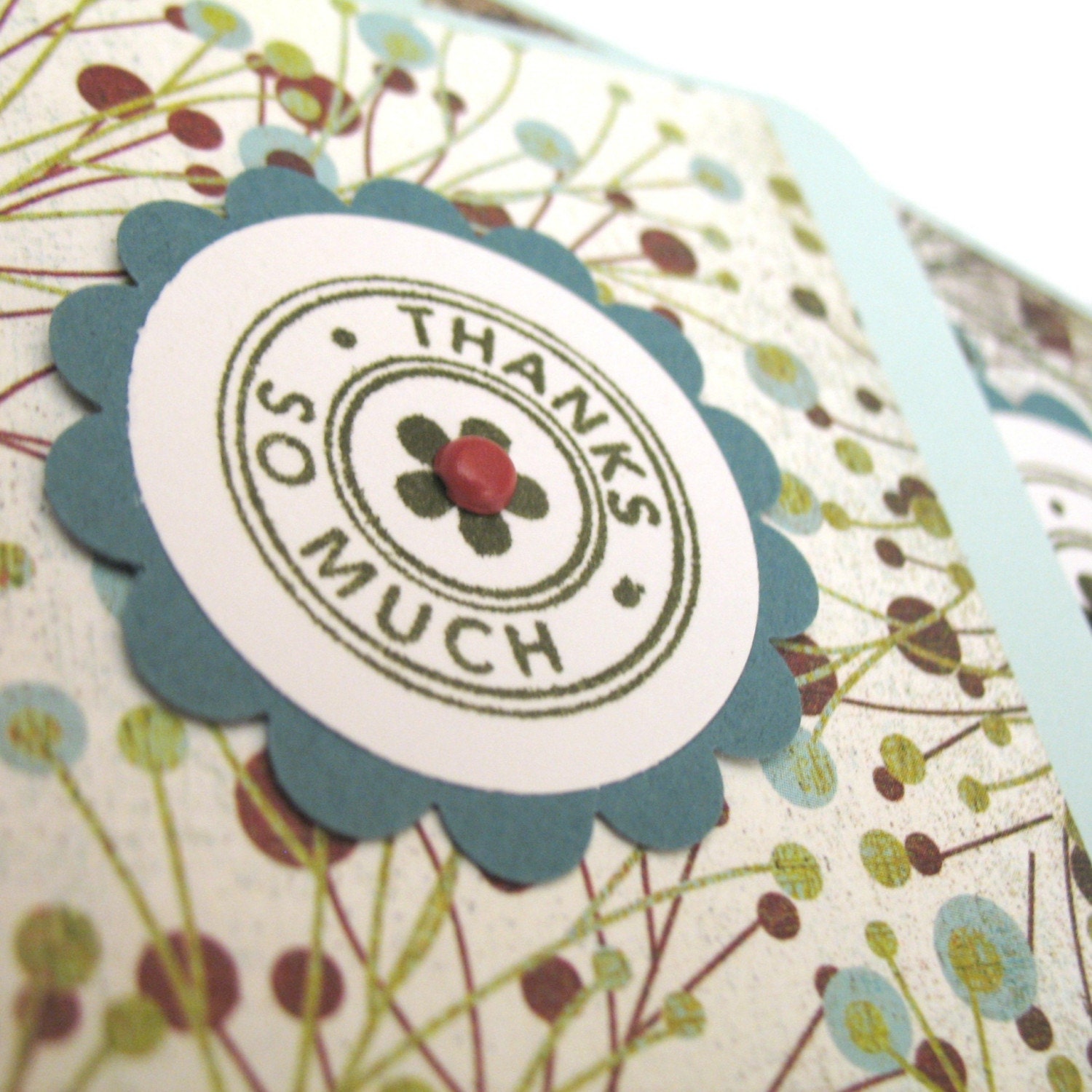 Thank You Flower Cards - Set of 4