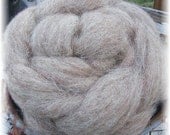 LLAMA and WOOL Blend Roving Spinning Weaving Felting Fiber 4 oz