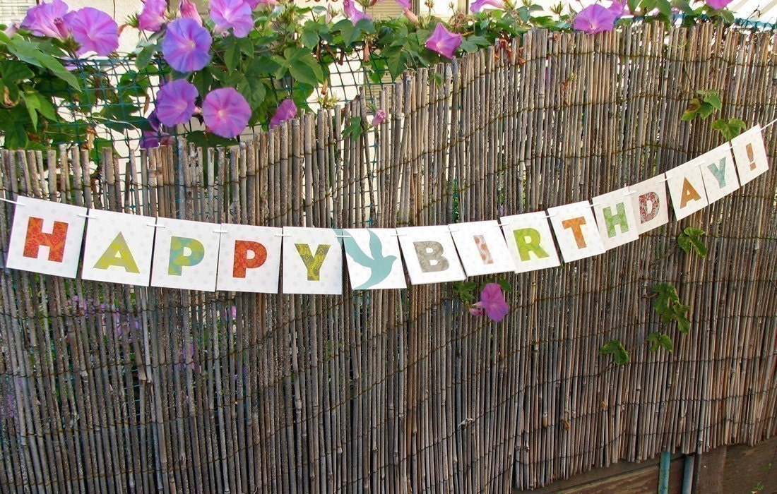 Patchwork Party Banner