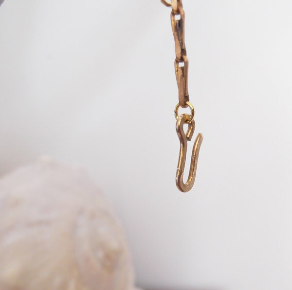 no. 490 - chalcedony and chain tangle necklace