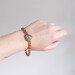 no. 495 - pyrite heart bracelet