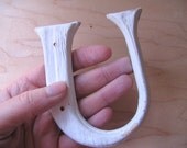 Woodgrain Letter U, 1
